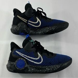 Nike KD Trey 5 1X Blue Black Athletic Basketball Shoes #CW3400-007 Men’s Size 9
